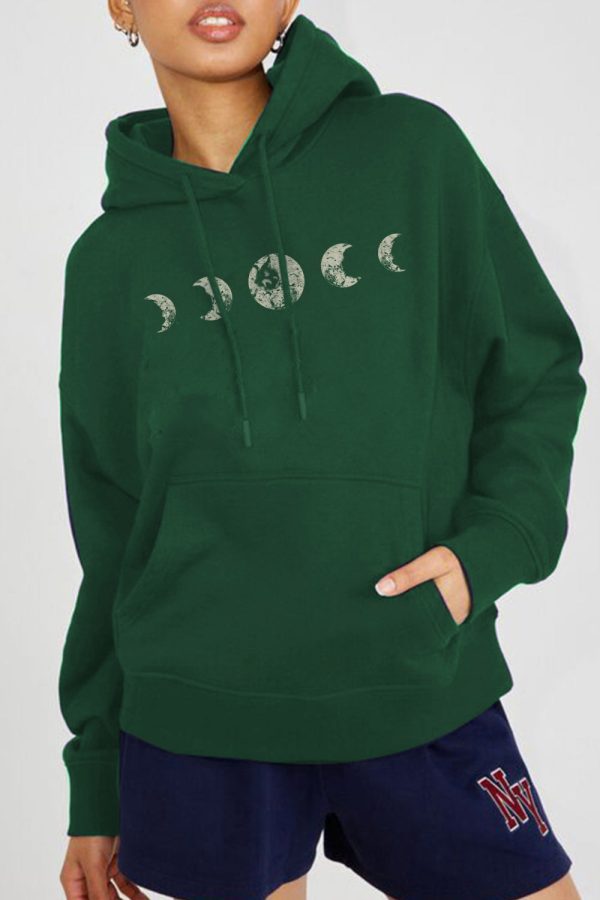 Simply Love Simply Love Full Size Dropped Shoulder Lunar Phase Graphic Hoodie - Image 10