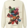 Men's Cartoon Graphic Long Sleeve T-Shirt