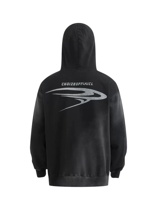 Men's Graphic Long Sleeve Hoodie - Image 11