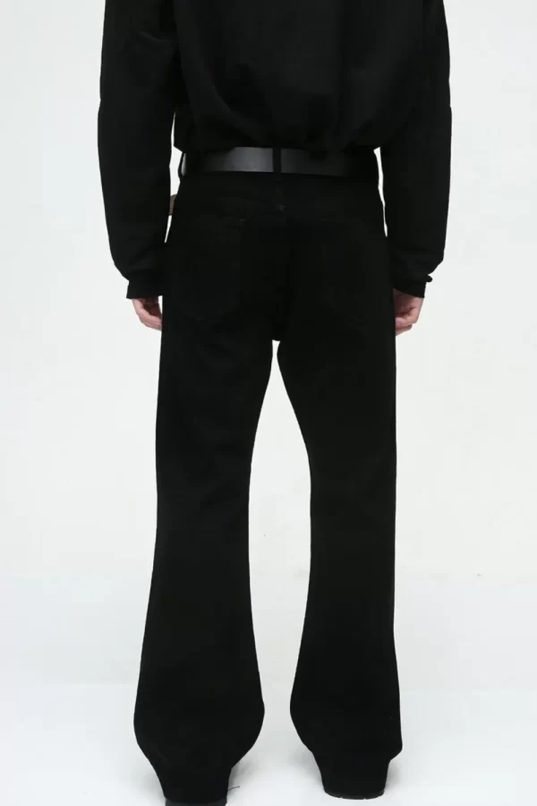 Men's Slim Bootcut Jeans - Image 5
