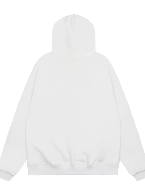 Men's Letter Graphic Long Sleeve Hoodie - Image 8