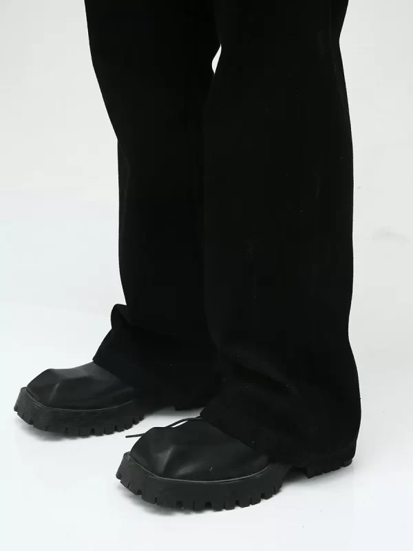 Men's Slim Bootcut Jeans - Image 3