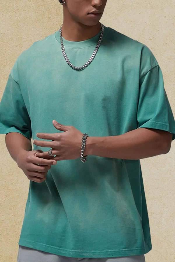 Men's Round Neck Half Sleeve T-Shirt - Image 12
