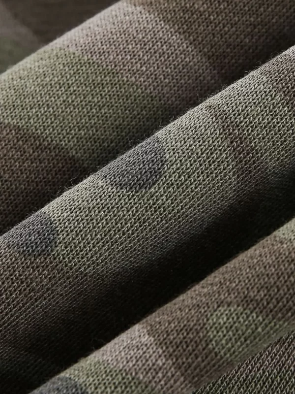 Men's Camouflage Print Zip-Up Hoodie - Image 5