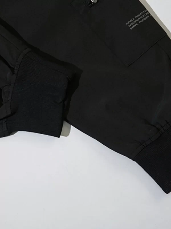 Men's Cargo Joggers with Zip Pockets - Image 3