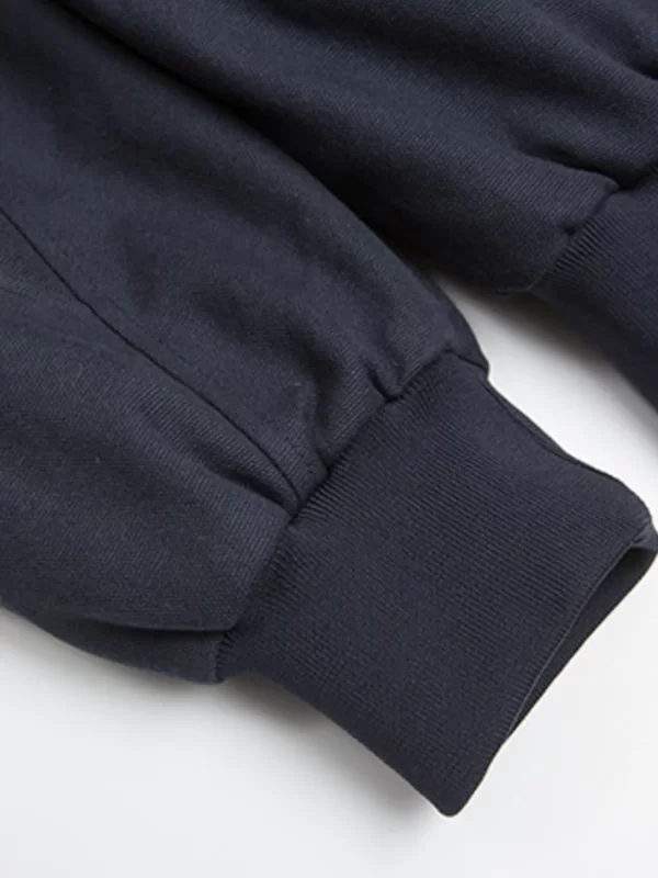 Men's Sherpa Lined Hooded Bomber Jacket - Image 2