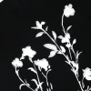 Men's Flower Pearl Detail Oversized Short Sleeve T-Shirt