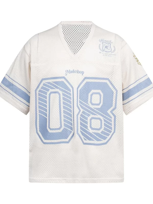 Men's Short Sleeve Mesh T-Shirt with Number 08 Graphic - Image 13