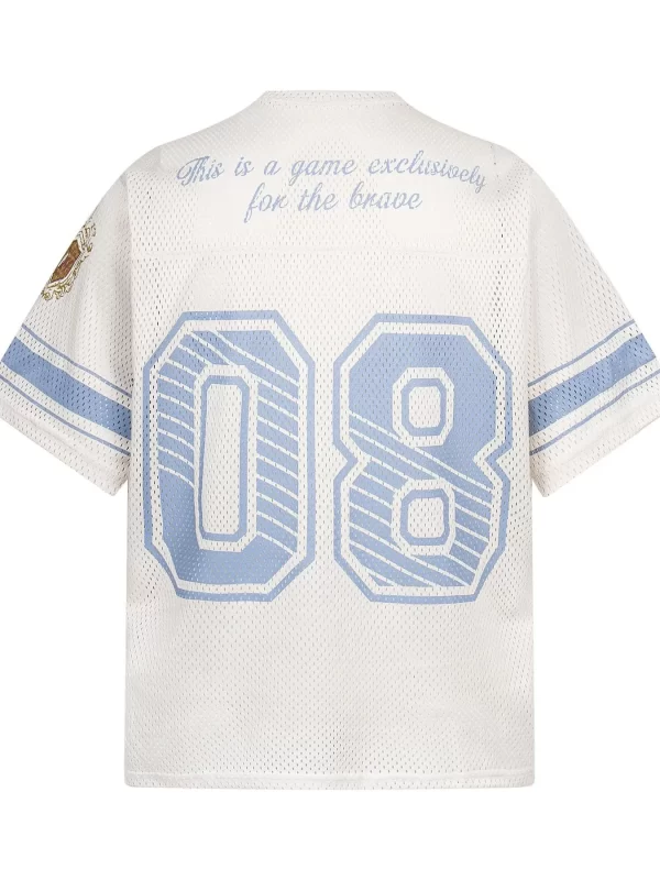 Men's Short Sleeve Mesh T-Shirt with Number 08 Graphic - Image 12