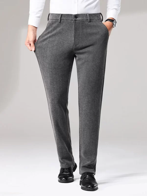 Men's Basic style Slim Fit Pants - Image 4
