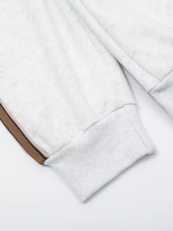 Men's High Neck Letter Graphic Sweatshirt - Image 9
