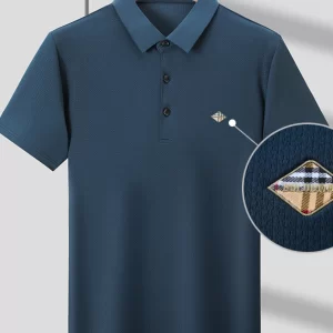 Men's Plus Size Short Sleeve Breathable Polo