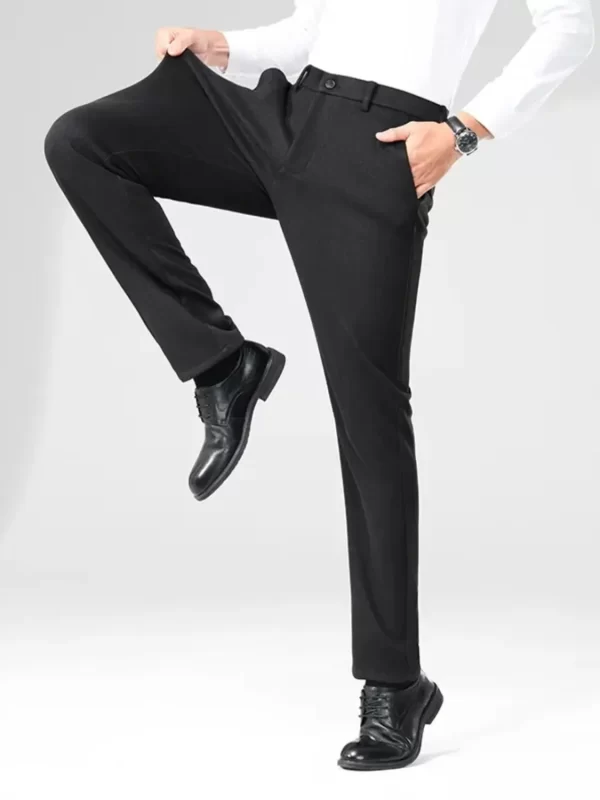 Men's Basic style Slim Fit Pants - Image 7
