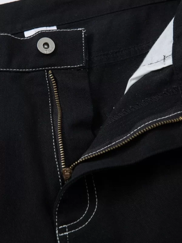 Men's Lightning Pattern Wide leg Jeans - Image 3