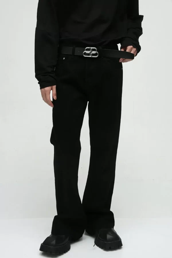 Men's Slim Bootcut Jeans - Image 7