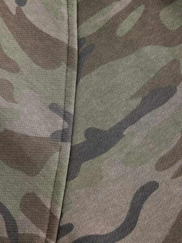 Men's Camouflage Print Zip-Up Hoodie - Image 7