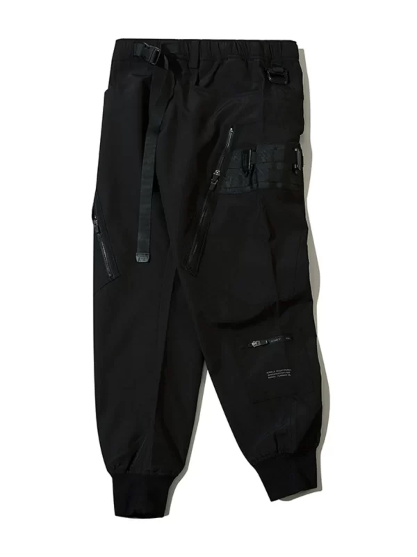 Men's Cargo Joggers with Zip Pockets - Image 14