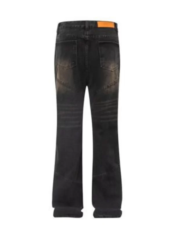 Men's Full Size Vintage Wash Bootcut Denim Jeans Plus Size - Image 12