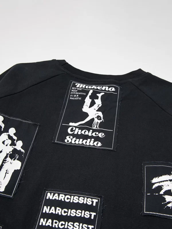 Men's Loose Fit Round Neck Sweatshirt - Image 5