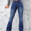 High Rise Jeans with Pockets