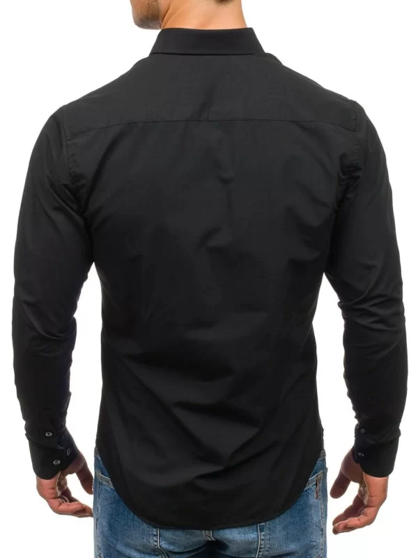 Men's Button-Down Slim Fit Shirt - Image 3