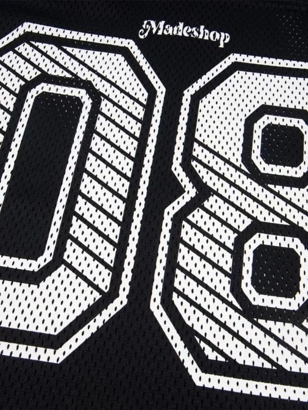 Men's Short Sleeve Mesh T-Shirt with Number 08 Graphic - Image 10