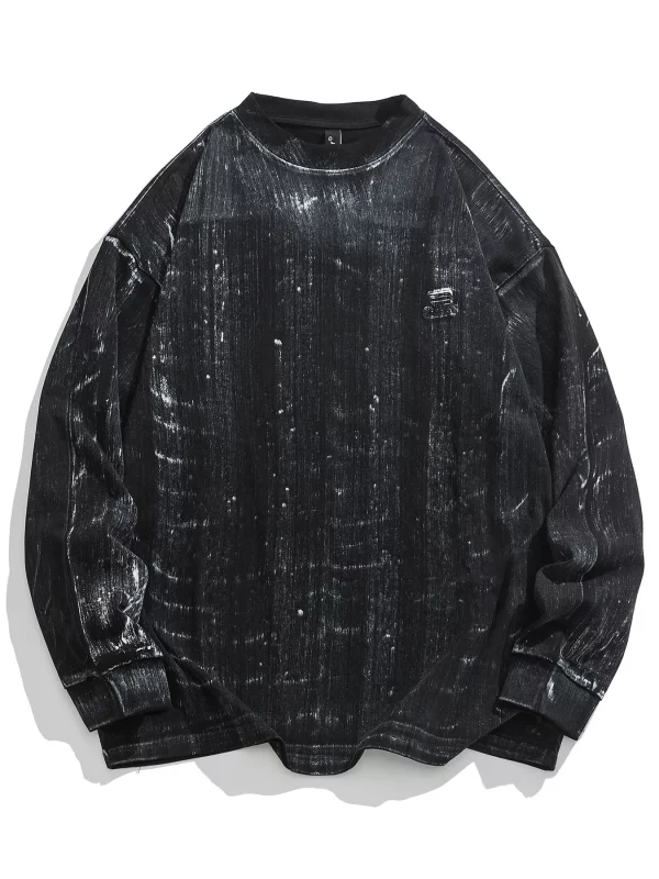 Men's Vintage Washed Crewneck Sweatshirt - Image 7