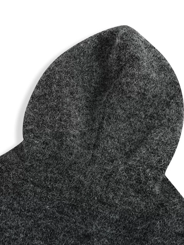 Men's Hooded Zip Up Knit Cardigan - Image 9