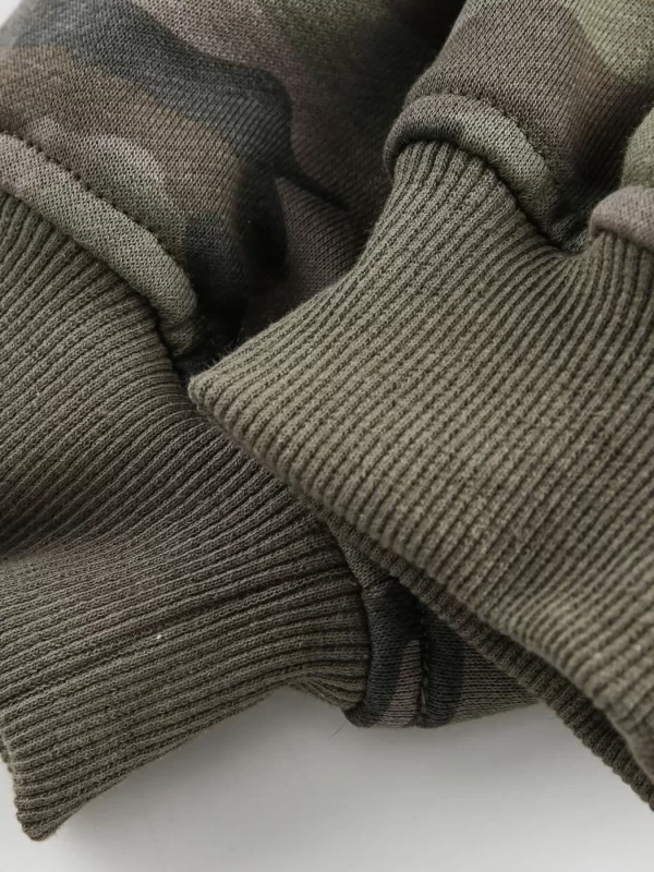 Men's Camouflage Print Zip-Up Hoodie - Image 8