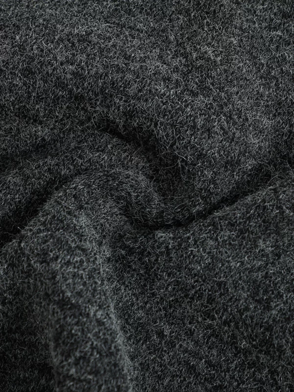 Men's Hooded Zip Up Knit Cardigan - Image 6