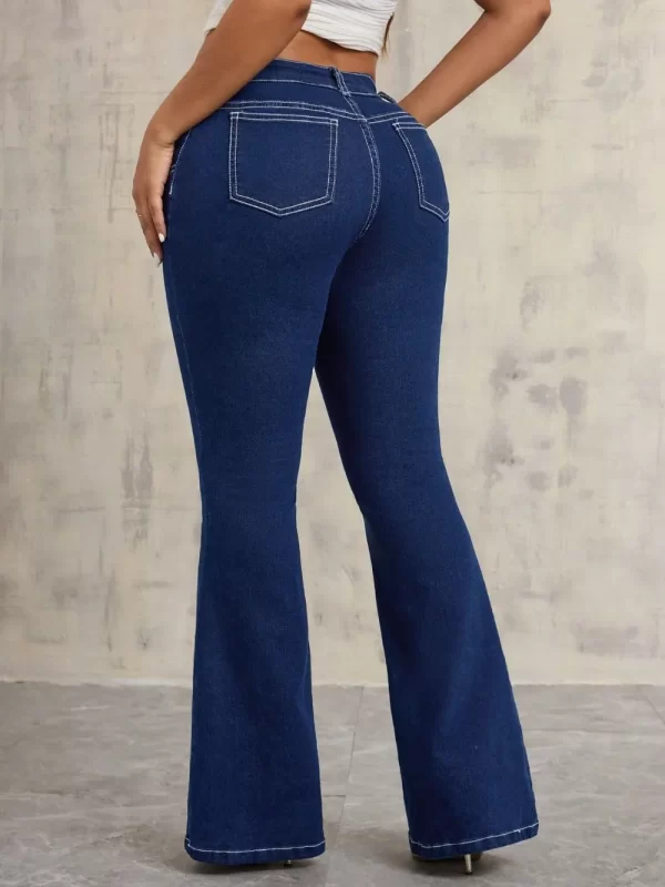 Flare Jeans with Pockets - Image 3