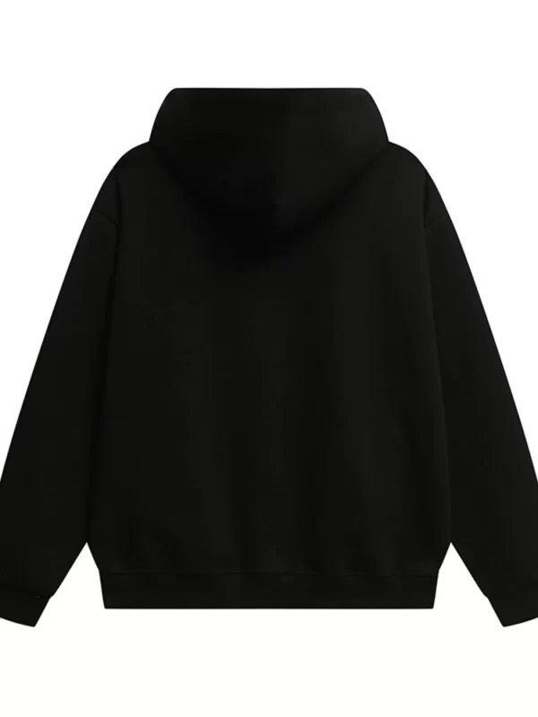 Men's Graphic Long Sleeve Oversized Hoodie - Image 4
