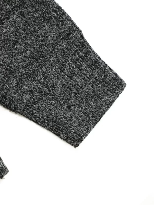 Men's Hooded Zip Up Knit Cardigan - Image 7