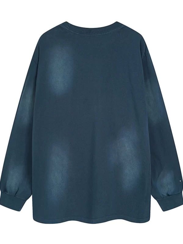 Men's Graphic Oversized Long Sleeve Sweatshirt - Image 7