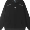 Men's Cross Star Kangaroo Pocket Hoodie