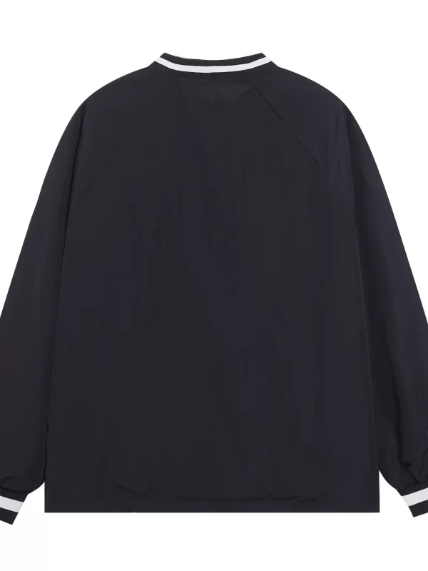 Men's Letter Graphic V-Neck Long Sleeve Sweatshirt - Image 9
