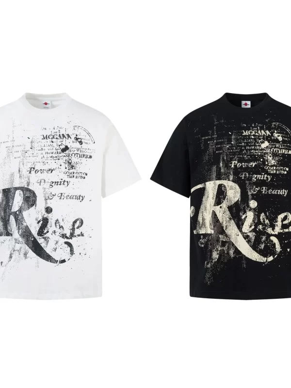 Men's Letter Graphic Short Sleeve T-Shirt