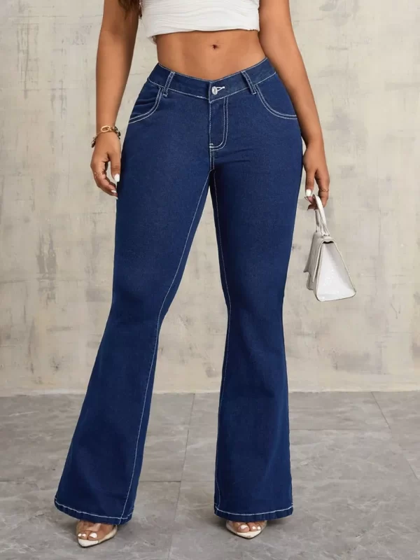 Flare Jeans with Pockets - Image 7