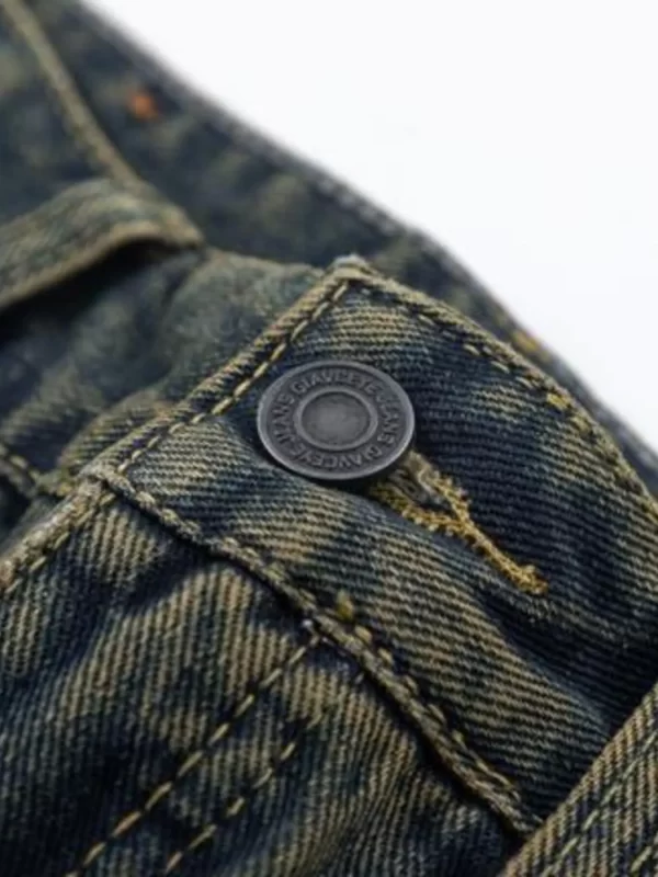 Men's Full Size Vintage Wash Bootcut Denim Jeans Plus Size - Image 4