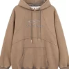 Men's Oversized Washed Long Sleeve Hoodie